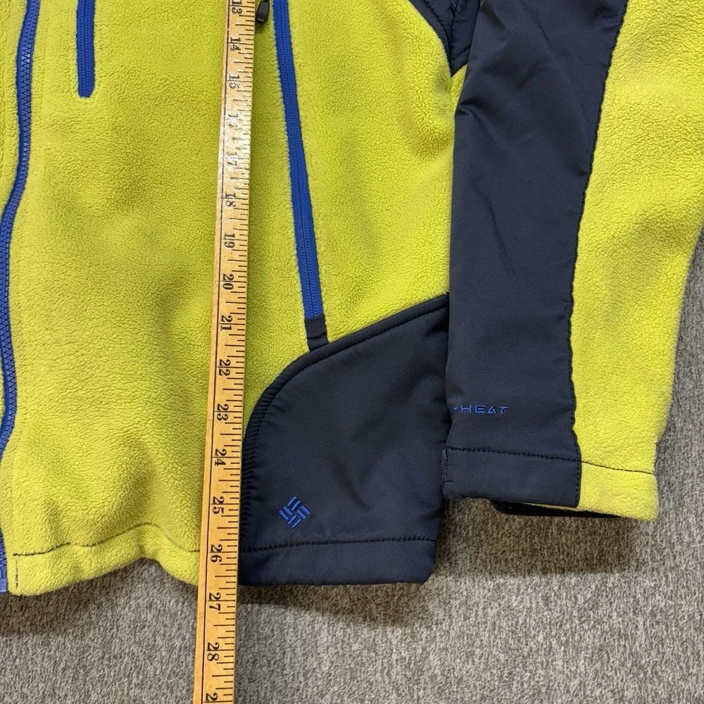 Columbia Jacket Omni WindBlock Omni Heat Men's Large Interchange Full Zip Fleece